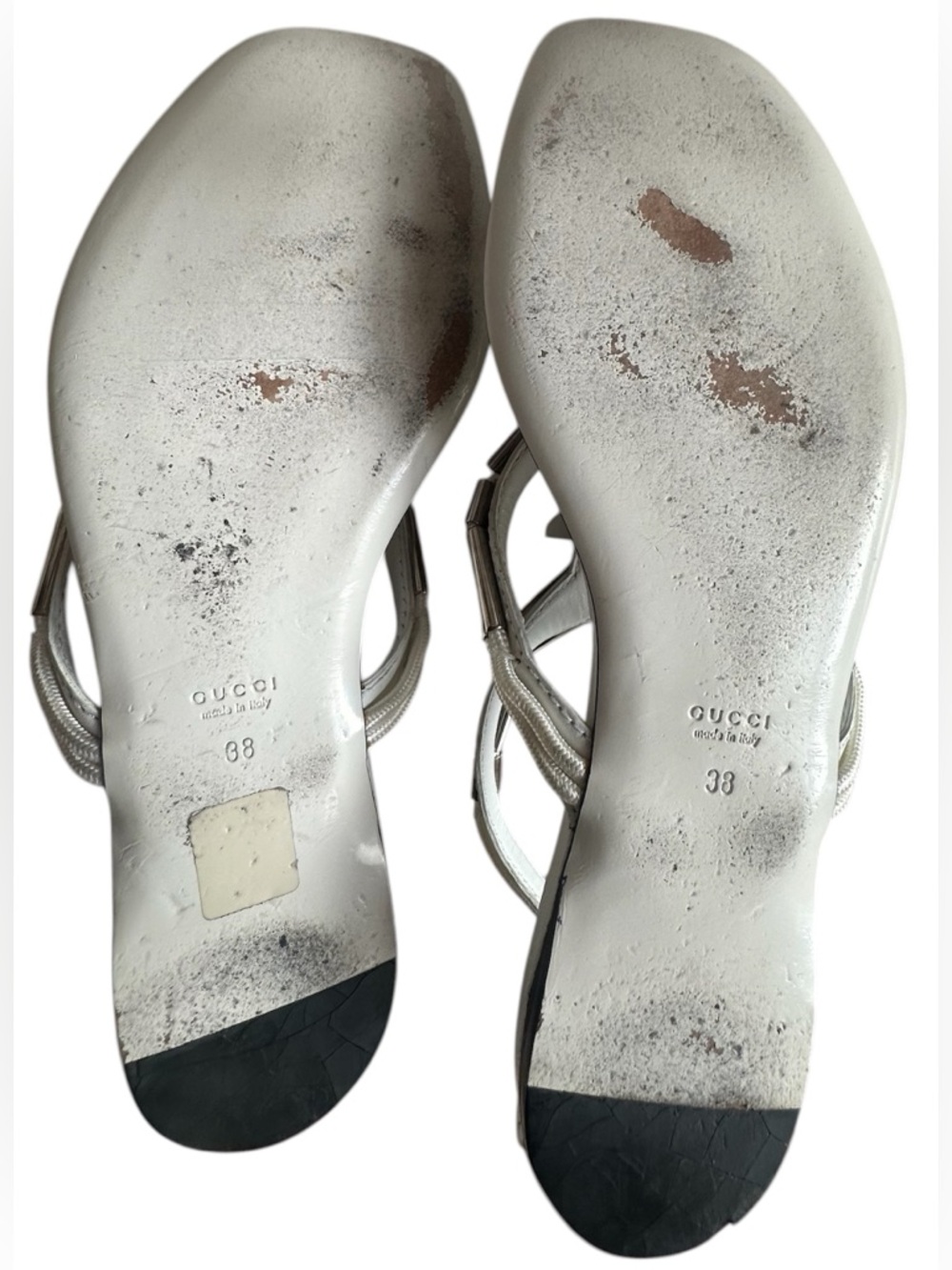 Gucci  T-Strap Knot thong Sandals sz. 38 - Picture 13 of 13